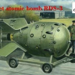 Cheap 🌟 RDS-3 Soviet Atomic Bomb w/Trailer 1/72 A-Model 😍