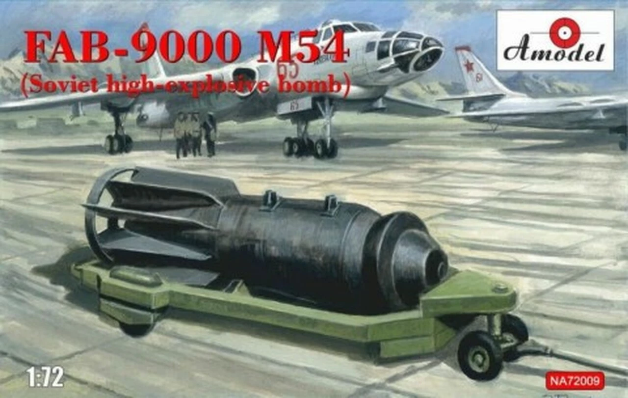 Best Sale βοΈ FAB9000 M54 Soviet High-Explosive Bomb 1/72 A-Model π 1 Best Sale βοΈ FAB9000 M54 Soviet High-Explosive Bomb 1/72 A-Model π