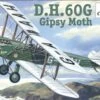 Outlet ✨ DH-60G Gipsy Moth 2-Seater Biplane 1/72 A-Model 😍