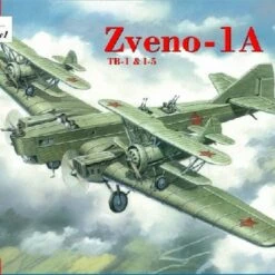 Cheap 🧨 Soviet Zveno-1A TB-1 Mothership Aircraft w/2 I-5 Soviet Fighters 1/72 A-Model 🔔