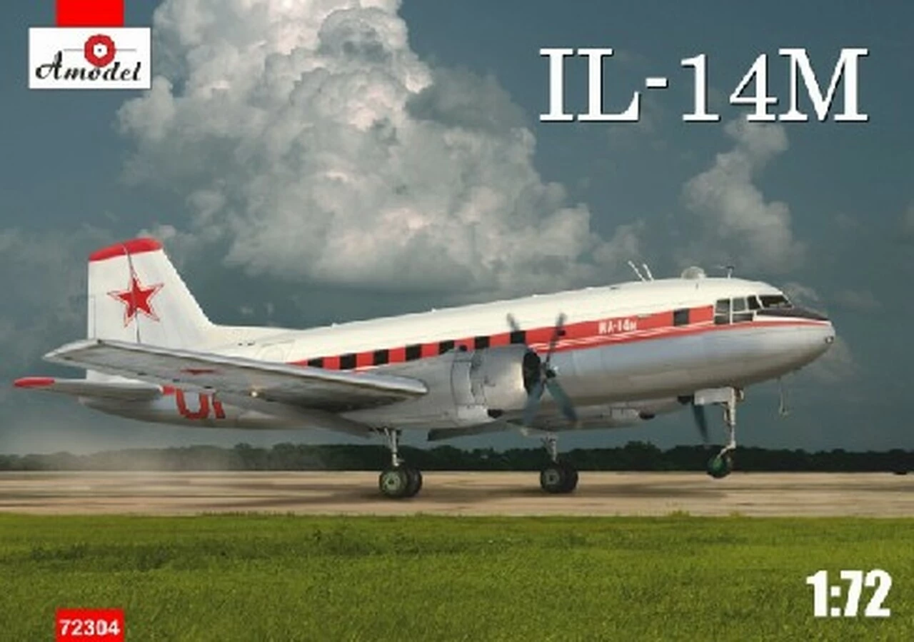 New β Ilyushin Il-14M Personnel/Cargo Aircraft 1/72 A-Model π 1 New β Ilyushin Il-14M Personnel/Cargo Aircraft 1/72 A-Model π