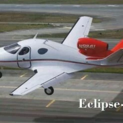 Best Sale 💯 Eclipse 400 Light Jet Aircraft 1/72 A-Model 🤩