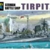 Best deal 🎉 German Battleship Tirpitz Waterline 1/700 Aoshima ⌛