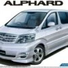 New 💯 2005 Toyota Alphard MS/AS Minivan 1/24 Aoshima 🔥