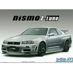 Top 10 ❤️ 2004 Nissan BNR34 Skyline GT-R Z-Tune 2-Door Car 1/24 Aoshima 🤩