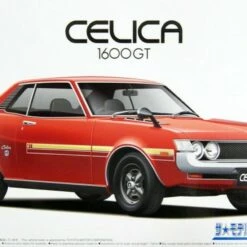 Promo 🔔 1972 Toyota Celica 1600GT 2-Door Car 1/24 Aoshima ⌛
