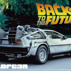 Best Pirce 🌟 DeLorean Car Hook Type Back to the Future I 1/24 Aoshima 🔔