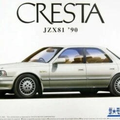 Budget 🎉 1990 Toyota JZX81 Cresta 2.5 Super 4-Door Car 1/24 Aoshima 😍