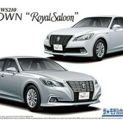 Brand new 🎁 2015 Toyota GRS210/AWS210 Crown Royal Saloon 4-Door Car 1/24 Aoshima 😀