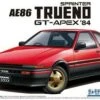 Deals ⭐ 1984 Toyota Sprinter AE86 Trueno GT-Apex 2-Door Car 1/24 Aoshima 🛒