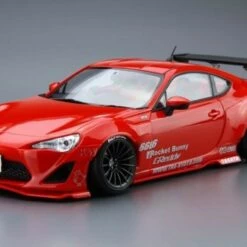 Best Pirce 🔥 2012 Toyota GT86 GReddy & Rocket Bunny Enkei Racing Version Car 1/24 Aoshima 🤩