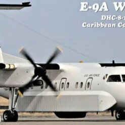 Brand new ✨ E-9A Widget/DHC-8-106 Dash 8 Caribbean Coast Guard Aircraft 1/144 Amp Kits 🔥