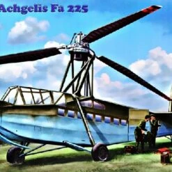 Best Sale 👏 Focke-Achgelis Fa 225 Transport Helicopter 1/72 Amp Kits 👏