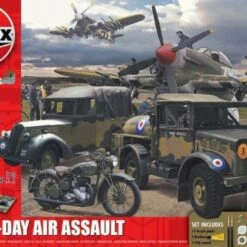 Coupon 👍 D-Day Air Assault Gift Set w/Paint & Glue 1/72 Airfix 🛒