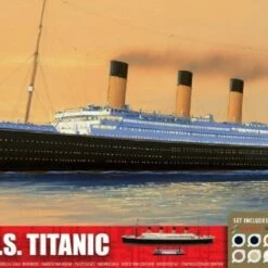 Buy ✔️ RMS Titanic Ocean Liner Medium Gift Set w/paint & glue 1/700 Airfix ✔️