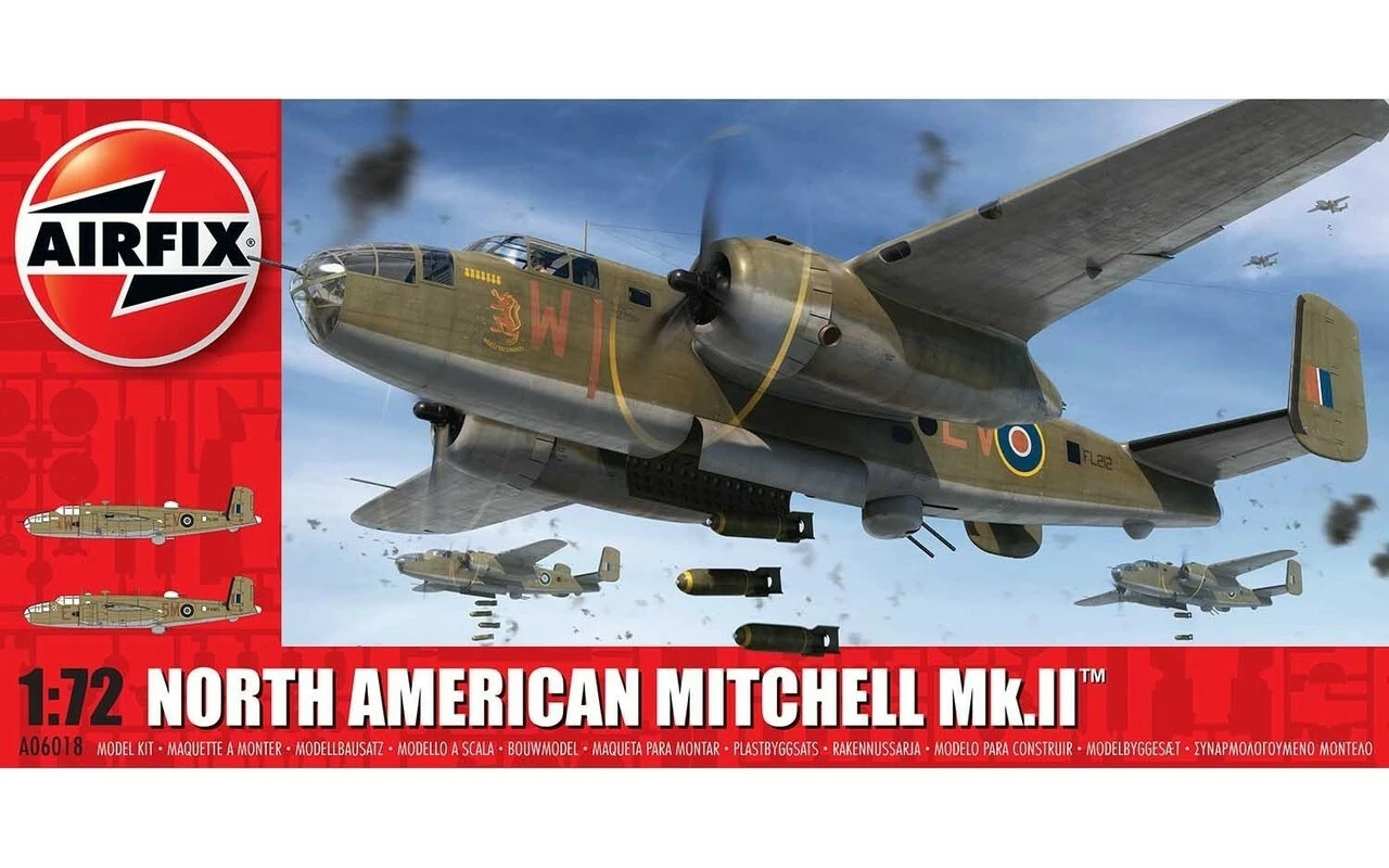 Discount βοΈ Mitchell Mk II Bomber 1/72 Airfix π 1 Discount βοΈ Mitchell Mk II Bomber 1/72 Airfix π