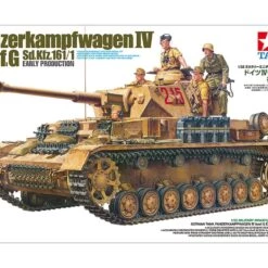 Outlet 😀 German PzKpfw IV Ausf G SdKfz 161/1 Early Production Tank w/4 Crew 1/35 Tamiya 🎁