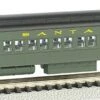 Budget ❤️ 72' Heavyweight Coach Car w/Lighted Interior Santa Fe N Scale Bachmann Trains 😍