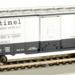 Deals 🧨 40' Boxcar Baltimore & Ohio Sentinel #466063 HO Scale Bachmann Trains 🤩