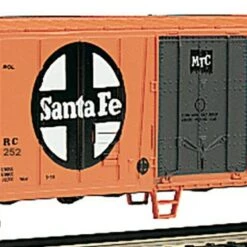 Best Pirce ✨ 50' Steel Reefer Santa Fe #56252 HO Scale Bachmann Trains 🛒