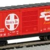 Best deal 💯 Hi-Cube Boxcar ATSF #14044 N Scale Bachmann Trains 🔥