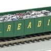 Top 10 👏 ACF 50' 6" Drop-End Gondola w/Crushed Cars Reading #38114 HO Scale Bachmann Trains 🌟