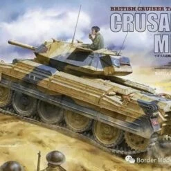 Best Pirce ✔️ Crusader Mk III British Cruiser Mk VI Tank Battle of El Alamein 1/35 Border Model 🔔