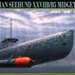 Brand new 🎉 German Seehund XXXVIIB/B5 Midge Submarine 1/35 Bronco Models 💯
