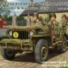 Budget 🛒 US GPW 1/4-Ton 4x4 Model 1942 Utility Truck w/10CWT Trailer & Airborne Crew 1/35 Bronco Models 🎉