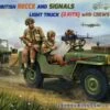 Coupon 👍 British Recce & Signals Light Truck (2 Kits) w/5 Crew 1/35 Bronco Models 💯