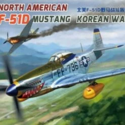 Best Pirce 🔥 F-51D Mustang Fighter Korean War 1/48 Bronco Models 🔔