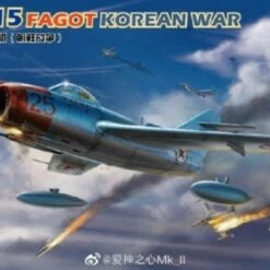 Promo 🎉 MiG-15 Fagot Fighter Jet Korean War 1/48 Bronco Models 😍
