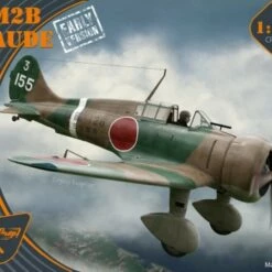 Brand new 😀 A5M2b Claude Early Version Japanese Fighter (Expert) 1/72 Clear Prop Models 🌟