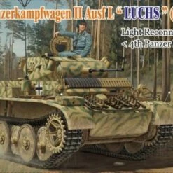 Flash Sale ✔️ PzKpfw II Ausf L Luch (SdKfz 123) 4th Pz Division Light Recon Tank 1/16 Classy Hobby ✔️