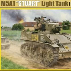 Outlet ✨ M5A1 Stuart Early Production Light Tank 1/16 Classy Hobby 😀