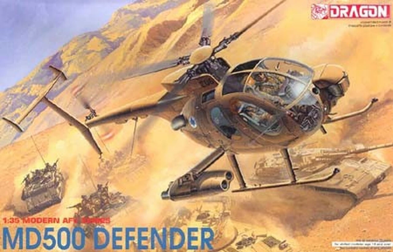 Flash Sale ❤️ MD500 Defender Combat Helicopter 1/35 Dragon ⌛ 1 Flash Sale ❤️ MD500 Defender Combat Helicopter 1/35 Dragon ⌛