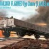 Buy 🤩 German Railway Flatbed Typ Ommr (2 Axle) w/MG Crew 1/35 Dragon 👍