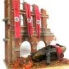 Flash Sale ❤️ Fall of Berlin 1945 German Street Scene Ruined Building Front w/Base (8"x10") 1/35 Dioramas Plus 🤩