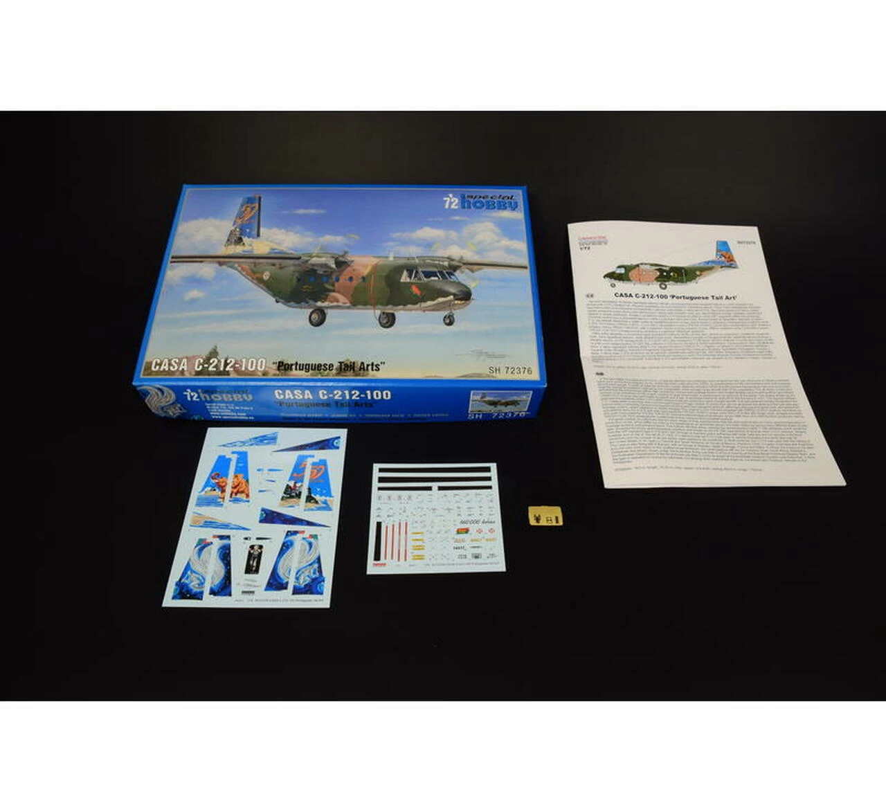 Promo π CASA C212-100 Portuguese Tail Arts Transport Aircraft 1/72 Special Hobby 𧨠3 Promo π CASA C212-100 Portuguese Tail Arts Transport Aircraft 1/72 Special Hobby 𧨠- Image 3