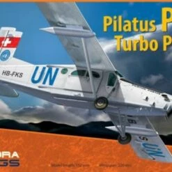 Coupon ⭐ Pilatus PC-6 Turbo Porter Transport Aircraft 1/72 Dora Wings 🔔