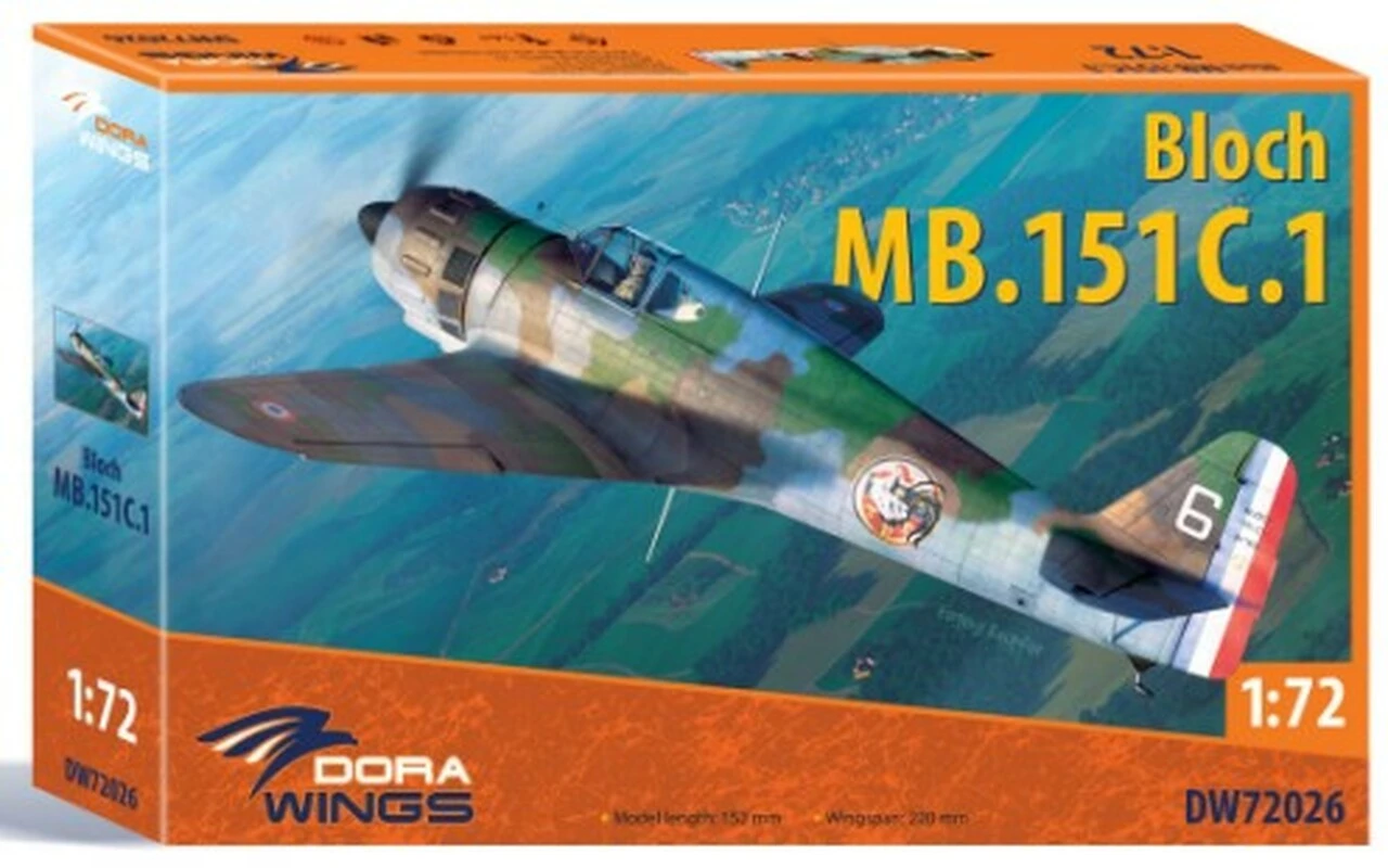 Promo β Bloch MB.151C.1 Fighter 1/72 Dora Wings π₯ 1 Promo β Bloch MB.151C.1 Fighter 1/72 Dora Wings π₯