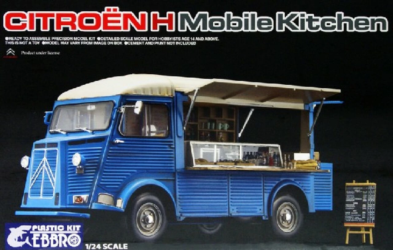 Brand new π₯ Citroen Type H Mobile Kitchen Truck w/Interior Details 1/24 Ebbro π 1 Brand new π₯ Citroen Type H Mobile Kitchen Truck w/Interior Details 1/24 Ebbro π