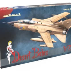 Cheap 🔔 Tornado GR.1 Desert Babes British Combat Aircraft (Ltd Edition Plastic Kit) 1/72 Eduard ⭐