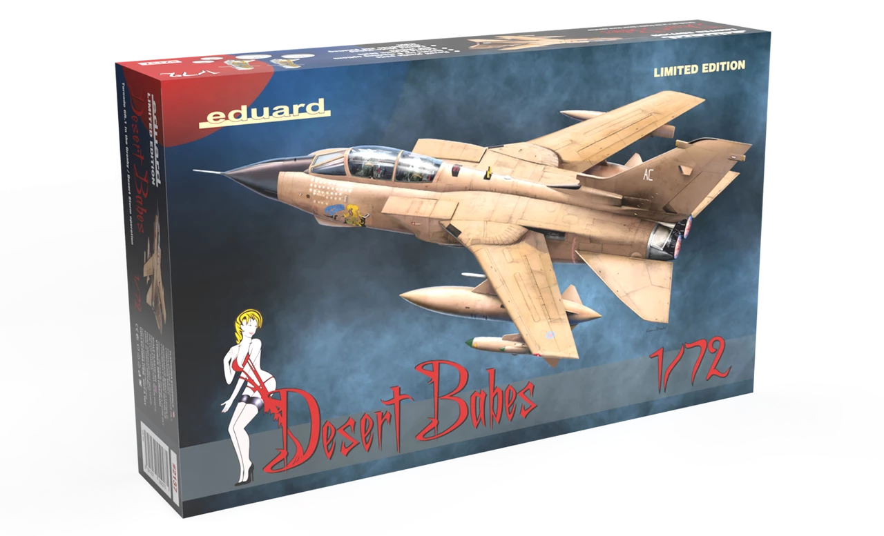Cheap π Tornado GR.1 Desert Babes British Combat Aircraft (Ltd Edition Plastic Kit) 1/72 Eduard β 1 Cheap π Tornado GR.1 Desert Babes British Combat Aircraft (Ltd Edition Plastic Kit) 1/72 Eduard β