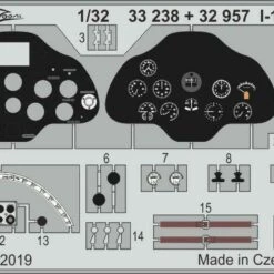Best deal ✨ I-16 Type 10 for ICM (Painted) 1/32 Eduard ✔️