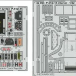 Top 10 ⌛ P-51D-15 Interior for RVL (Painted) 1/32 Eduard ✔️