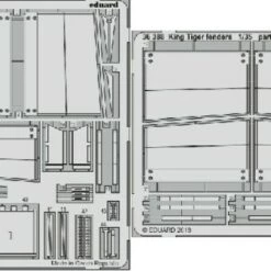 Wholesale ❤️ King Tiger Fenders for TAO 1/35 Eduard 🎉