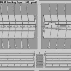 Best deal 👏 Blenheim Mk IF Landing Flaps for ARX 1/48 Eduard ✨