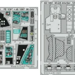 Wholesale 👏 Mi-24 Interior for ZVE (Painted) 1/48 Eduard 🔔