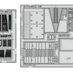 Best deal 👍 MV-22 for HBO (Painted) 1/48 Eduard 👏